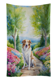 Borzoi Spring Path Kitchen Towel (Color: 198453226136)