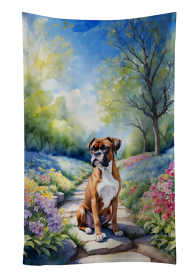 Boxer Spring Path Kitchen Towel (Color: 198453226204)