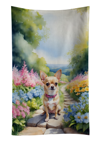 Chihuahua Spring Path Kitchen Towel (Color: 198453226341)