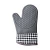 1pcs Silicone Oven Mitts;  Heat Insulation Pad;  Microwave Oven Gloves